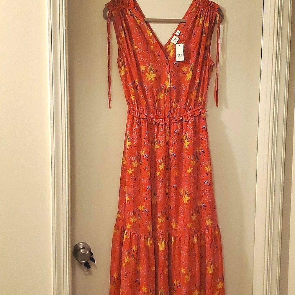 NWT Gap maxi dress - Picture 1 of 8